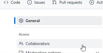 GIT collaborators